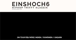 Desktop Screenshot of einshoch6.de